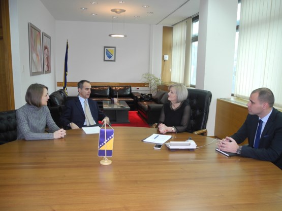 Предсједавајућа Представничког дома Парламентарне скупштине БиХ Борјана Кришто разговарала с амбасадором Италије у БиХ